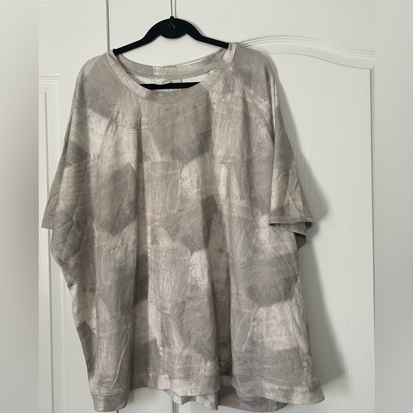 Logo Lounge by Lori Goldstein Printed Lounge Set Women’s Size 4X - Picture 1 of 2